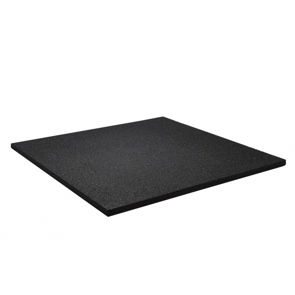 Tapis de sol noir rectangulaire.