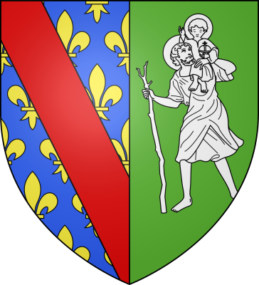 Blason de COMMUNE DE SAINT-CHRISTOPHE-EN-BOURBONNAIS