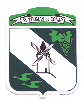 Blason de COMMUNE DE SAINT THOMAS DE CONAC